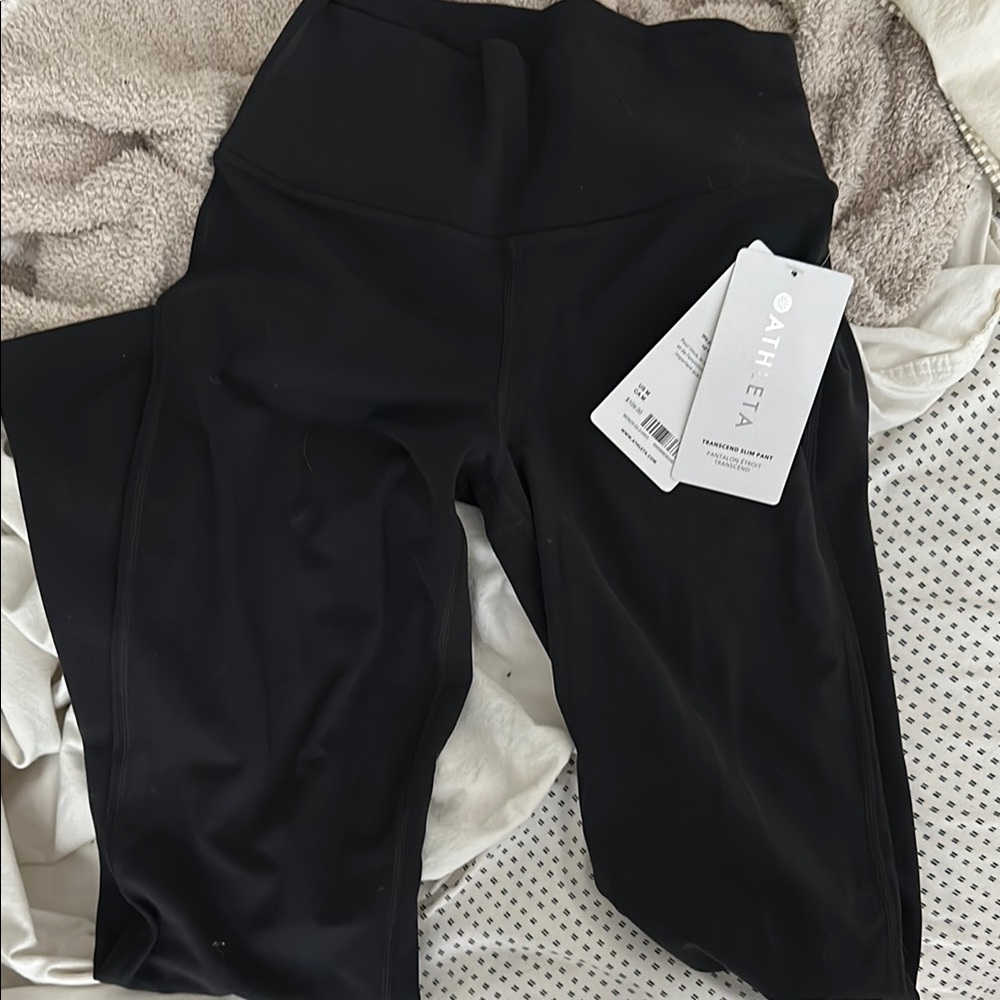 Athleta Black High-Waisted Leggings